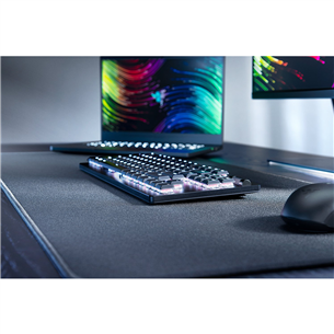 Klaviatūra Razer DeathStalker V2 Pro TKL, US, black, belaidė