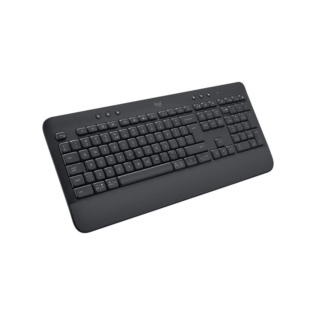 Klaviatūra Logitech Signature K650, SWE, belaidė, juoda