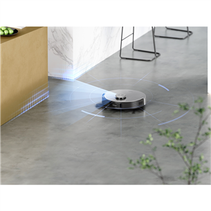 Dulkių siurblys robotas Ecovacs Deebot X1 omni, vacuuming and mopping, black