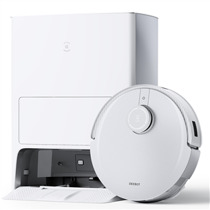 Dulkių siurblys robotas Ecovacs Deebot X1 omni, vacuuming and mopping, white DEEBOTX1OMNIWHITE