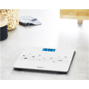 Svarstyklės Tefal Classic, iki 160 kg, baltos