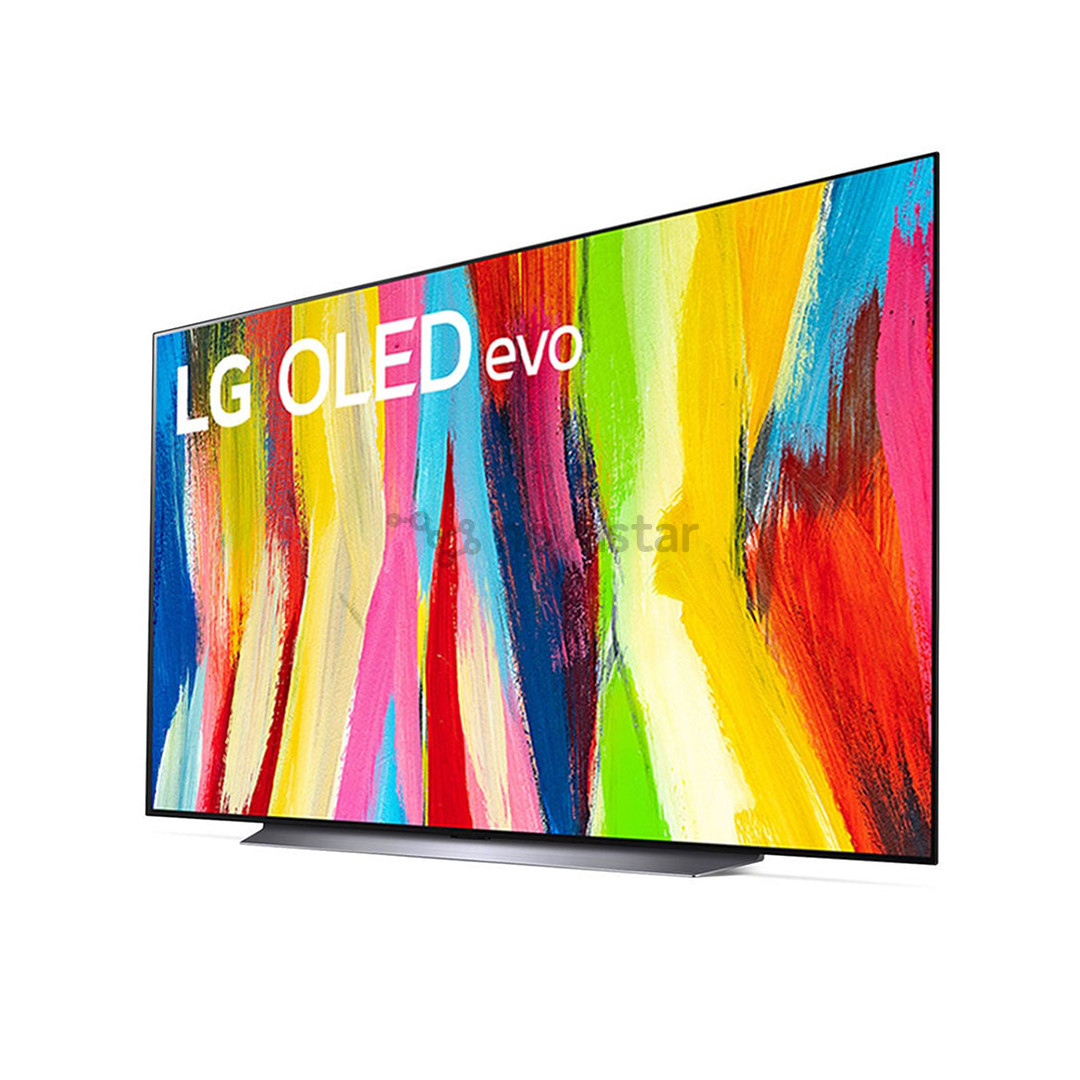 LG OLED83C21LA, 83", 4K UHD, OLED evo, central stand, gray - TV