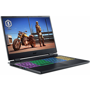Nešiojamas kompiuteris Acer Nitro 5 15 AN515-58, FHD, Intel Core i7-12700H/GeForce RTX 3060/512 GB SSD/32 GB RAM/W11H/US