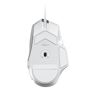 Pelė Logitech G502 X, balta