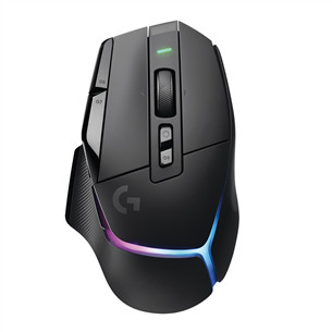 Logitech G502 X PLUS, belaidė, juoda - Pelė