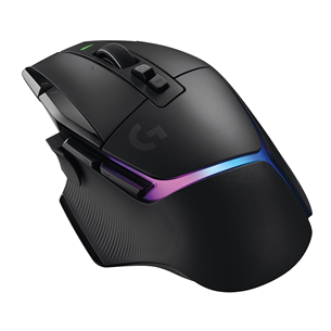 Pelė Logitech G502 X PLUS, belaidė, juoda