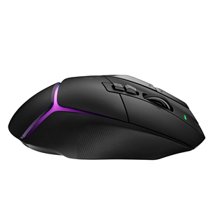 Pelė Logitech G502 X PLUS, belaidė, juoda