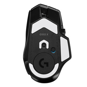 Logitech G502 X PLUS, belaidė, juoda - Pelė