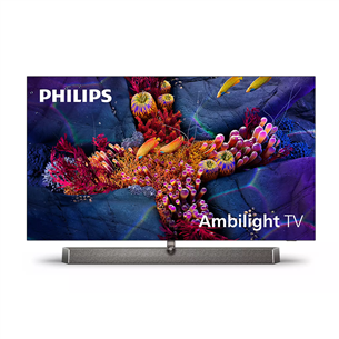 Philips OLED937, 65'', 4K UHD, OLED, центральная подставка, серый - Телевизор 65OLED937/12