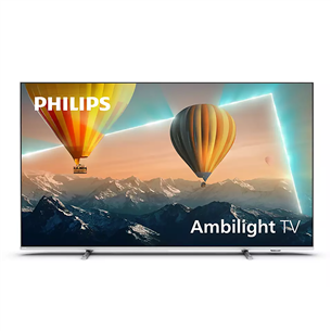 Philips PUS8057, 43'', 4K UHD, LED LCD, feet stand, gray - TV