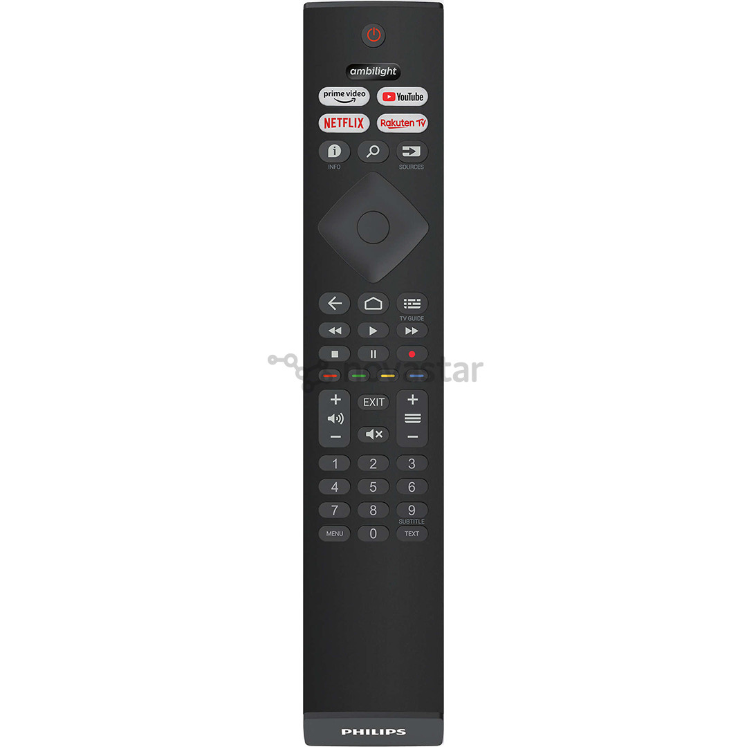 Philips PUS8057, 43'', 4K UHD, LED LCD, feet stand, gray - TV