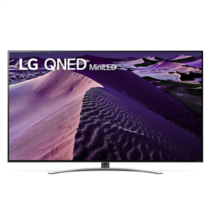 LG QNED873QB, 65'', 4K UHD, QNED Mini LED, central stand, gray/black - TV