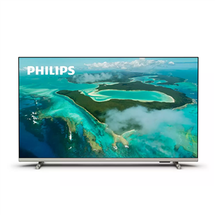 Philips PUS7657, 43'', Ultra HD, LED LCD, боковые ножки, серый - Телевизор