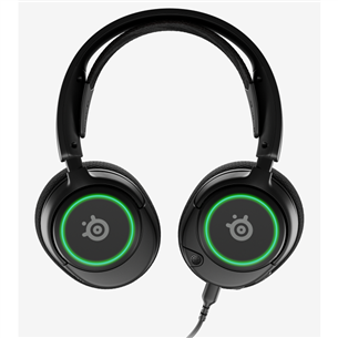 Ausinės Steelseries Arctis Nova 3, black