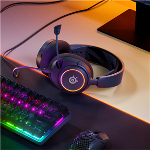 Ausinės Steelseries Arctis Nova 3, black