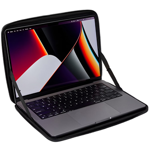 Nešiojamo kompiuterio dėklas Thule Gauntlet, 14'' MacBook, black