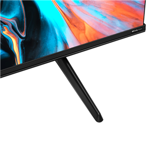 Hisense E7HQ, 50'', 4K UHD, QLED, боковые ножки, черный - Телевизор