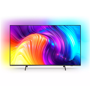 Philips The One PUS8517, 65'', 4K UHD, LED LCD, feet stand, dark gray - TV