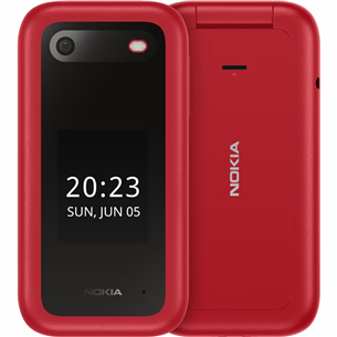 Nokia 2660 Flip, red