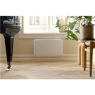 Mill, WiFi, 600 W, baltas - Elektrinis radiatorius