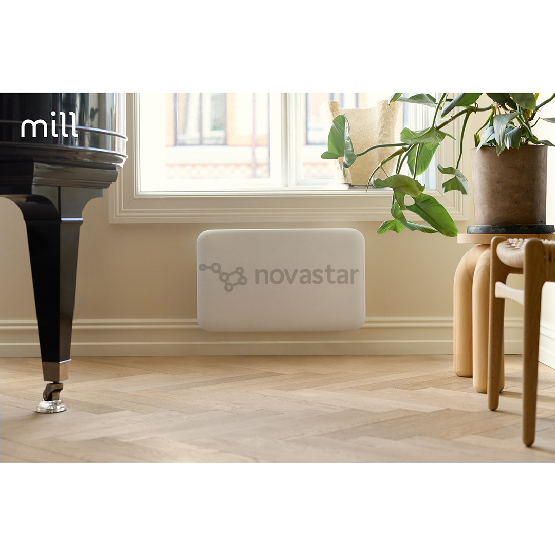 Mill, WiFi, 600 W, baltas - Elektrinis radiatorius