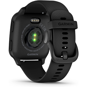 Išmanusis laikrodis Garmin Venu Sq 2 - Music Edition, 40 mm, dark gray / black