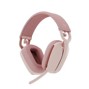 Logitech Zone Vibe 100, pink - Wireless headset