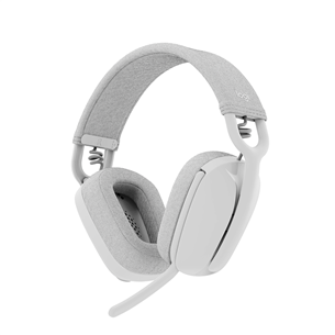 Logitech Zone Vibe 100, white - Wireless headset