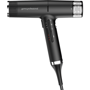 Plaukų džiovintuvas GA.MA iQ2 Perfetto, 1600 W, Juodas PH6075.BK
