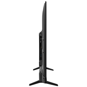 Hisense E7HQ, QLED, 4K UHD, 65", feet stand, black - TV