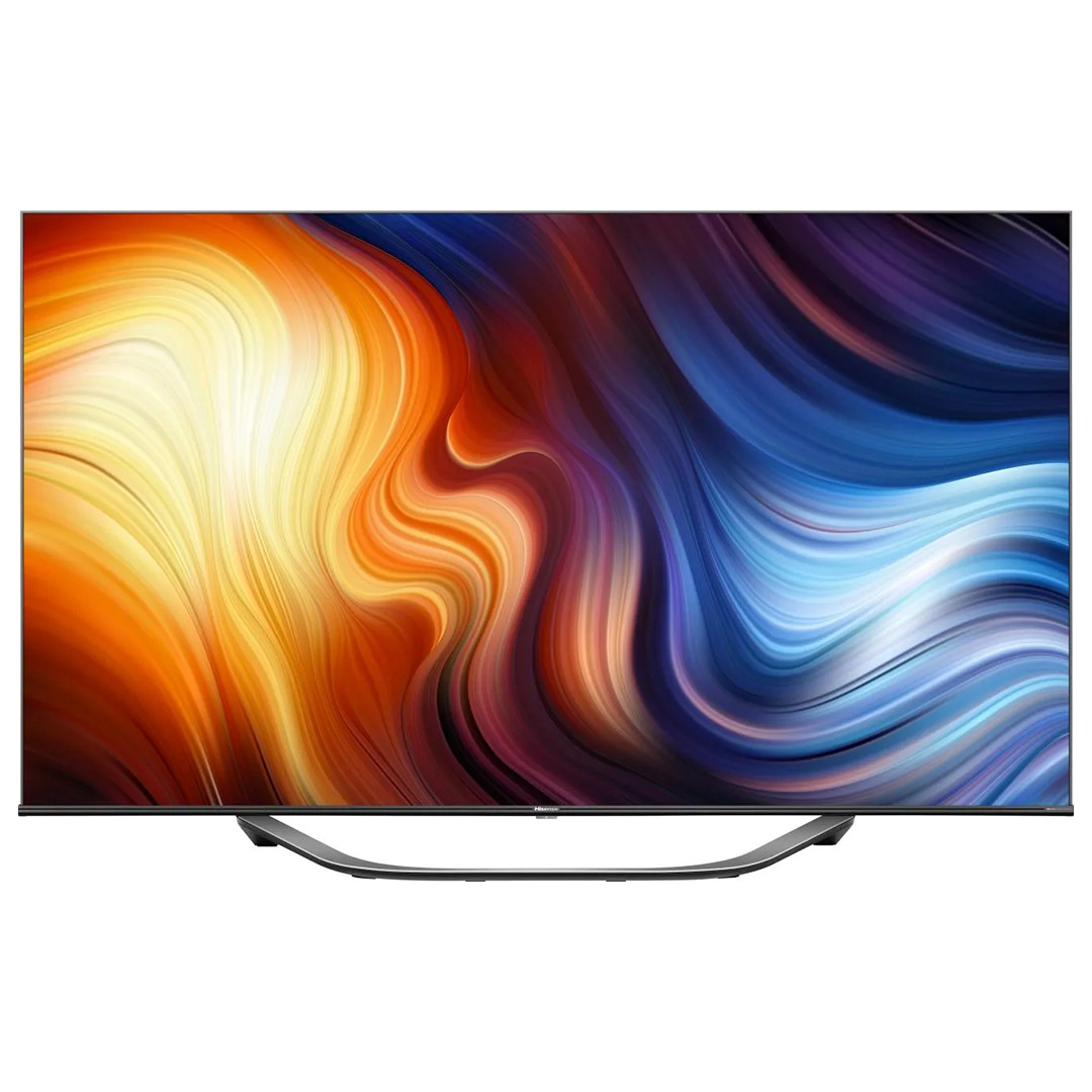 Hisense U7HQ, 55", 4K UHD, ULED, центральная подставка, черный - Телевизор