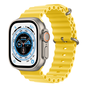 Išmanusis laikrodis Apple Watch Ultra, Ocean Band, yellow MNHG3EL/A