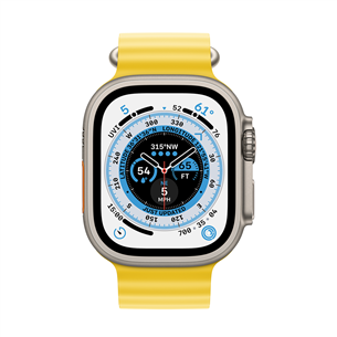 Išmanusis laikrodis Apple Watch Ultra, Ocean Band, yellow