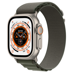 Išmanusis laikrodis Apple Watch Ultra, Alpine Loop, Small, green MNHJ3EL/A