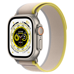 Išmanusis laikrodis Apple Watch Ultra, Trail Loop, S/M, yellow/beige MNHK3EL/A
