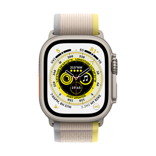 Išmanusis laikrodis Apple Watch Ultra, Trail Loop, S/M, yellow/beige