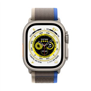 Išmanusis laikrodis Apple Watch Ultra, Trail Loop, S/M, blue/gray