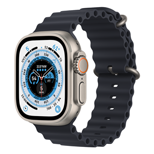 Išmanusis laikrodis Apple Watch Ultra, Ocean Band, midnight