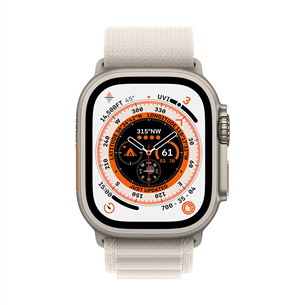 Išmanusis laikrodis Apple Watch Ultra, Alpine Loop, Medium, starlight