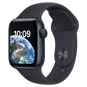 Apple Watch SE 2, GPS, 40 мм, темно-серый - Смарт-часы