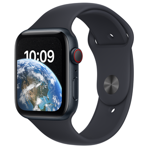 Apple Watch SE 2, GPS + Cellular, 44 мм, темно-серый - Смарт-часы