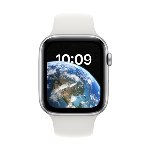 Išmanusis laikrodis Apple Watch SE 2, GPS + Cellular, 44mm, silver/white