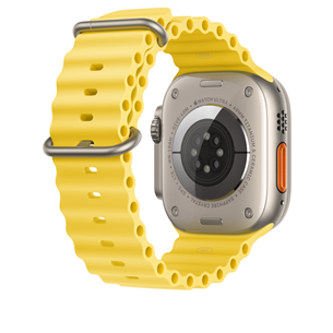 Dirželis Apple Watch 49mm, Ocean Band Extension, yellow