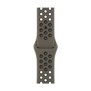Apple Watch 41mm, Nike Sport Band, olive grey - Replacement band