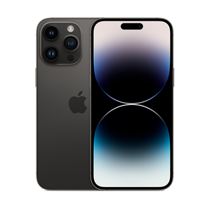 Apple iPhone 14 Pro Max, 256 GB, space black - Smartphone MQ9U3PX/A