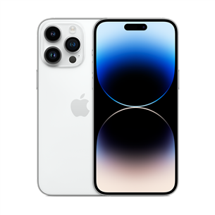Apple iPhone 14 Pro Max, 256 GB, silver - Smartphone MQ9V3PX/A