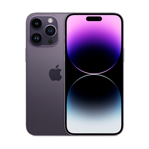 Apple iPhone 14 Pro Max, 256 GB, deep purple - Smartphone MQ9X3PX/A