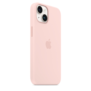 Dėklas Apple iPhone 14 Silicone Case with MagSafe, chalk pink