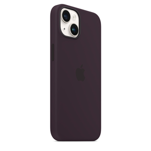 Apple iPhone 14 Silicone Case with MagSafe, elderberry - Case