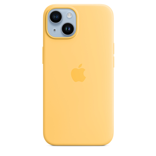 Apple iPhone 14 Silicone Case with MagSafe, желтый - Силиконовый чехол MPT23ZM/A